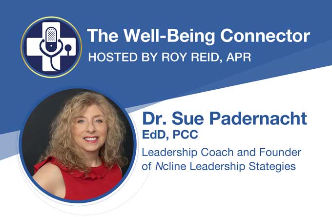 The Well-Being Connector Podcast with Roy Reid, APR and Dr. Sue Padernacht